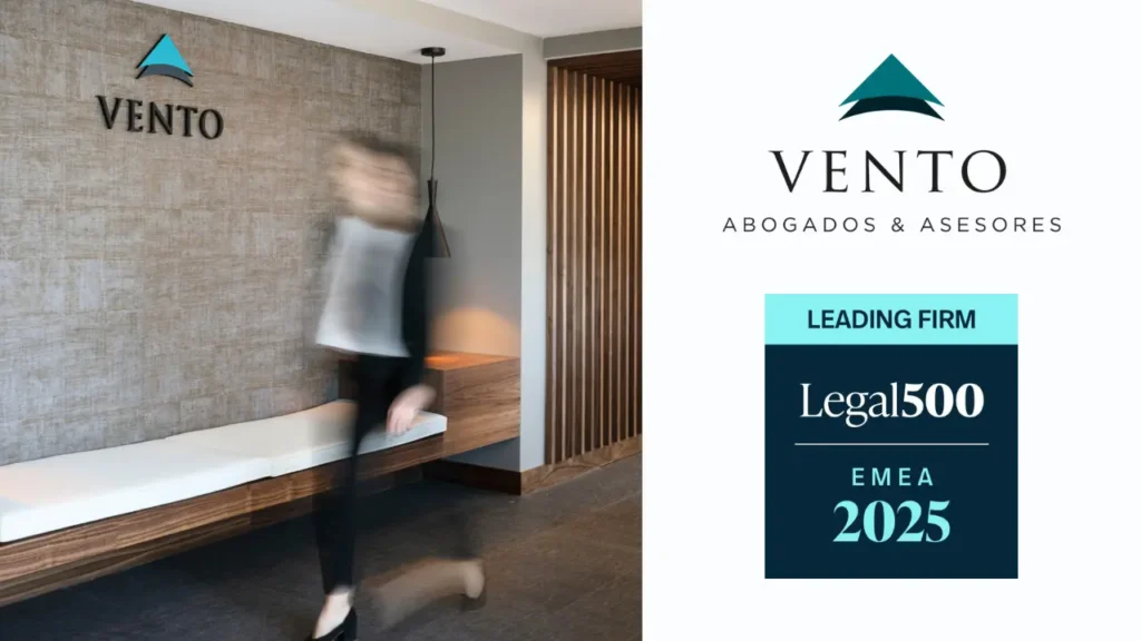 Legal 500 reconoce el talento de los abogados de Vento y la trayectoria de nuestra firma